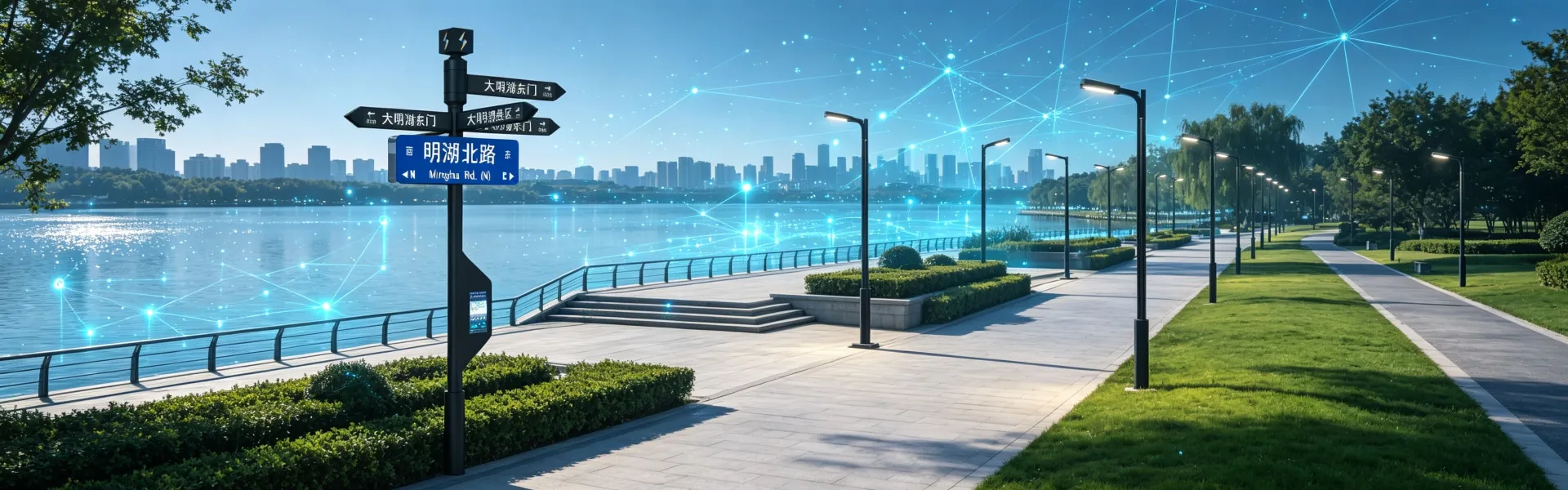 Sanqian Smart City Furniture Smart Electronic Signage