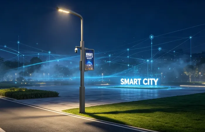 Application Case of Smart Light Pole System Solution for Smart Scenic Areas