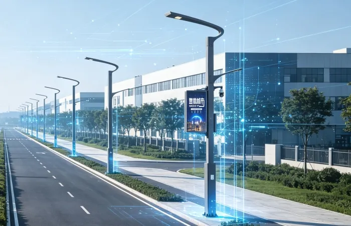 Application Case of Smart Streetlight Project in an Industrial Park in Qinghai Province