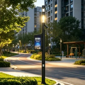 Community Smart Streetlight and Smart Trash Bin Project Application Case