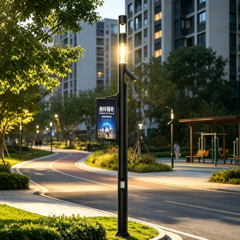 Community Smart Streetlight and Smart Trash Bin Project Application Case