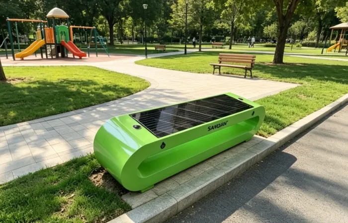 Download the Smart Street Furniture Outdoor Smart Solar Bench Selection Guide for free